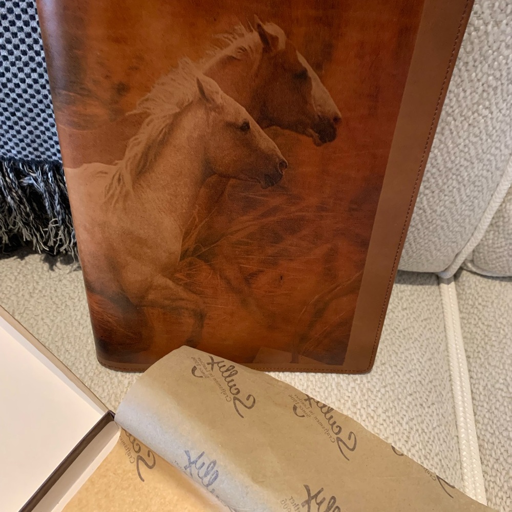 NEW Scully 🐴Leather Journal in Box!!!!💕